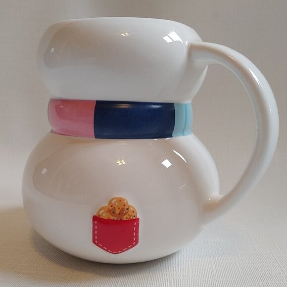 CUTE #D Tim Hortons Snowman MUG 2023 Holiday Collection Ceramic Mug BNWT - Picture 4 of 7